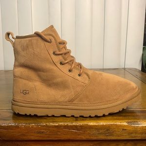 UGG Harkley Leather Ankle-Length Boots for Men Size: 10